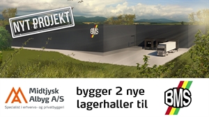 2 nye lagerhaller